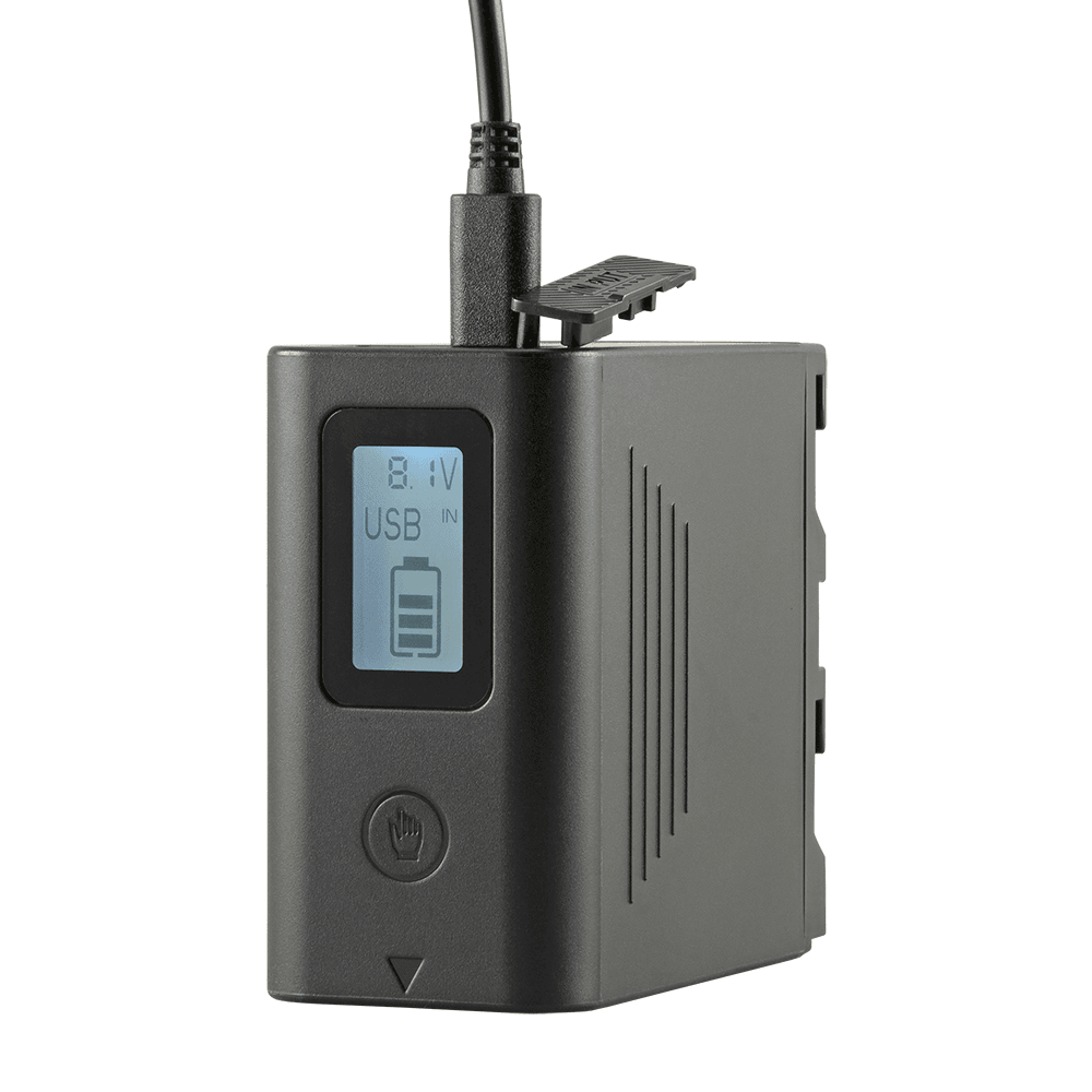 Jupio BSO0014 (Sony  ProLine NP-F970 LCD (Micro USB + USB-C input / USB 5V 2.1A output) 10050mAh)