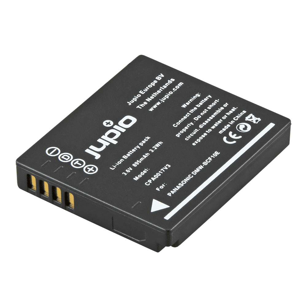 Jupio CPA0017V3 (Panasonic DMW-BCF10 / CGA-S106/C 895 mAh)
