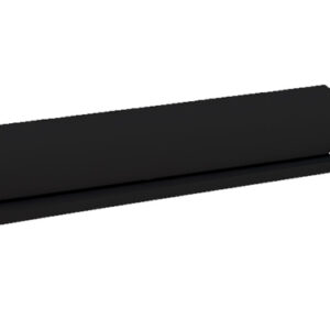 Falcon Eyes Achtergrond Vinyl Zwart 1,38 x 6,09 m