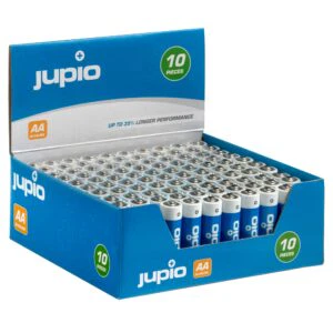 Jupio JBA-AA1010 (Jupio  Alkaline AA Batteries Display Box 10 x 10 Pack (100 pcs))