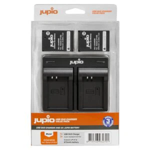 Jupio CCA1010 (Canon  Jupio Value Pack: 2x Battery LP-E12 + USB Dual Charger)