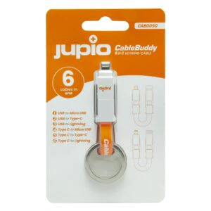 Jupio CAB0050 (Jupio Jupio CableBuddy 6 in 1 Keyring Cable)