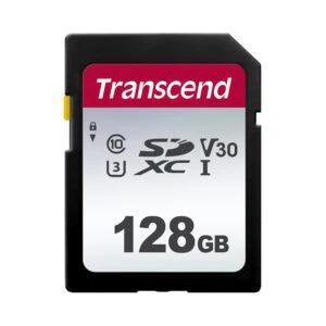 Transcend TS128GSDC300S (Transcend  Transcend 128GB SDXC Class 10 UHS-I U3 V30 (R 100MB/s | W 25MB/s))