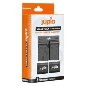 Jupio CSO1004V4 (Sony  Jupio Value Pack: 2x Battery NP-FZ100 2040mAh + USB Dual Charger)