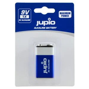 Jupio JBA-9V (Jupio  Alkaline Batteries 9V 6LR61 1 pc IC-10 OC-80)