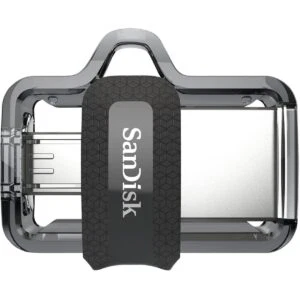 Alternative view of SanDisk Dual Drive Ultra 3.0 128GB USB-Micro USB 150MB Lux