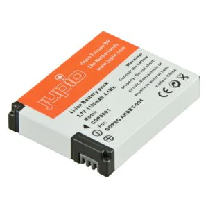 Jupio CGP0001 (GoPro  GoPro AHDBT-001, AHDBT-002 (HD Hero / HD Hero 2 / HD Hero 960) 1100 mAh)