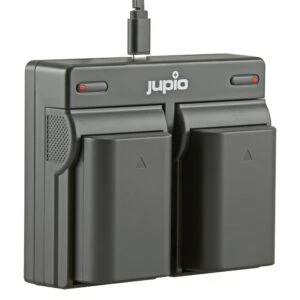 Alternative view of Jupio COL1005 (Olympus  Jupio Value Pack: 2x Battery BLX-1 / BLX1 2280mAh + USB Dual Charger)