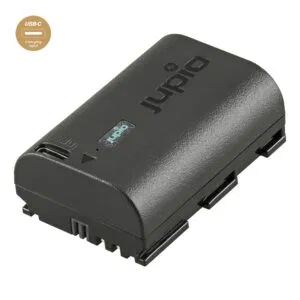 Jupio CCA0305 (Canon LP-E6P *ULTRA C* (USB-C input) 2600mAh (6A continuous discharge) 18.7Wh)