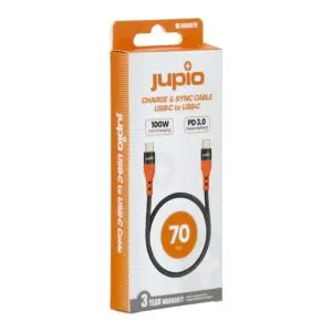 Alternative view of Jupio CAB0070 (Jupio  Jupio USB-C to USB-C cable 70cm (100W USB 2.0))