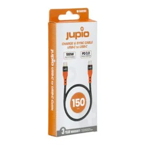 Alternative view of Jupio CAB0150 (Jupio  Jupio USB-C to USB-C cable 150cm (100W USB 2.0))
