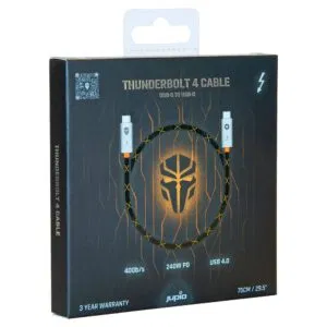 Alternative view of Jupio CAB0075 (Jupio  Jupio x Pr1meGear Thunderbolt 4 Cable 75 cm)