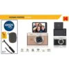 Kodak C1 Compact Camera Tiltable Scherm Black Kit