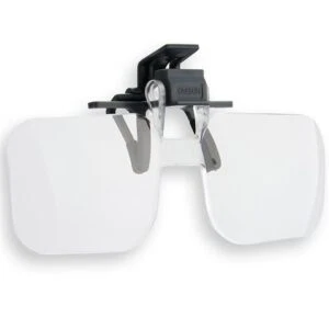 Alternative view of Carson Loepbril 2x (+4.00 Dioptrie) Clip-On en Flip-Up