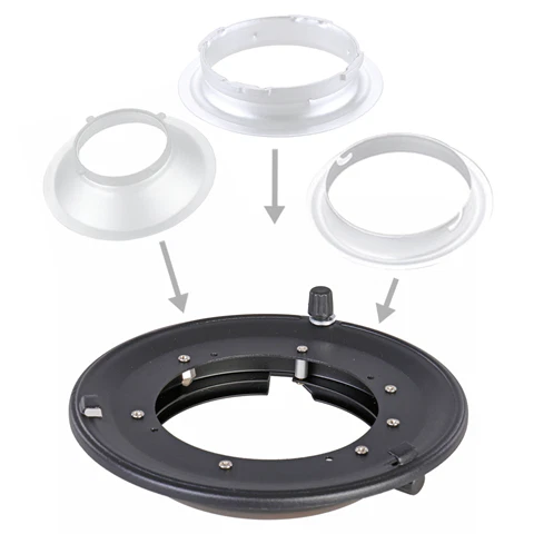 Falcon Eyes Adapter DBBW-EX Universeel naar Bowens - Afbeelding 4