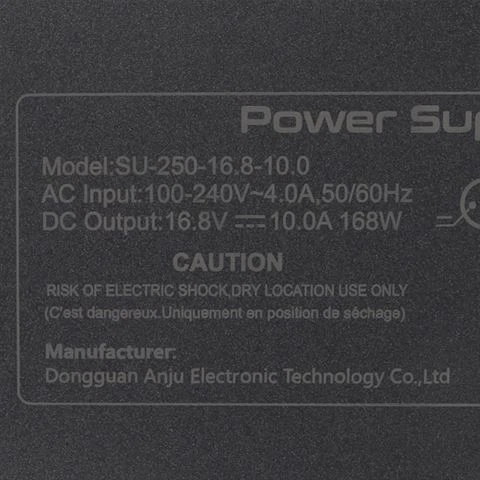 Falcon Eyes Voeding SP-AC16.8-10A 4 Pin Oude Type - Afbeelding 5