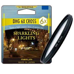 Alternative view of Marumi Star-6 Filter DHG 55 mm