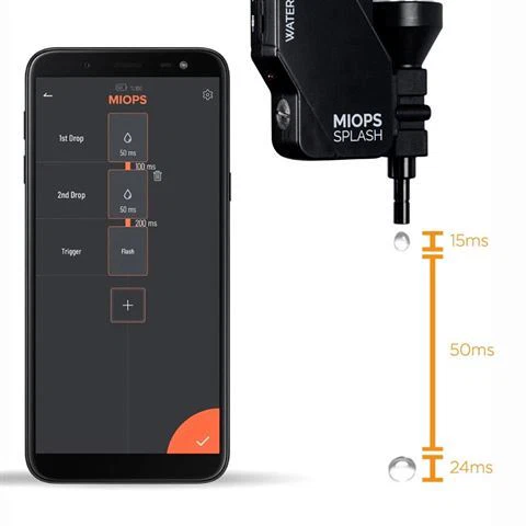 Miops Splash V2 Waterdruppel Kit + C2 Kabel - Afbeelding 3