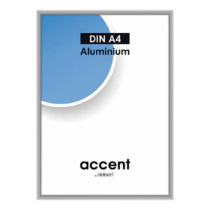 Nielsen Fotolijst 52124 Accent Mat Zilver 21x29,7 cm