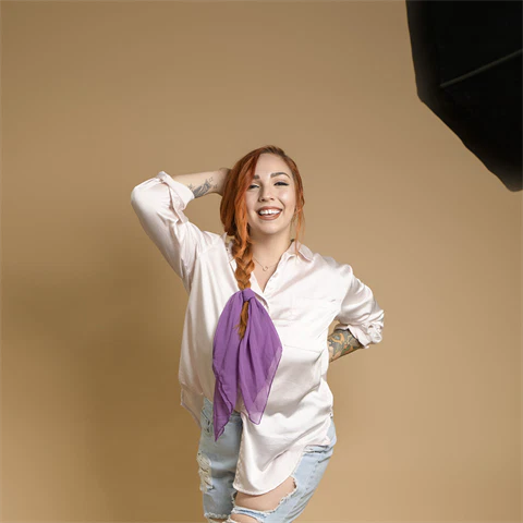 Superior Achtergrondpapier 25 Beige 2,72 x 11m - Afbeelding 3