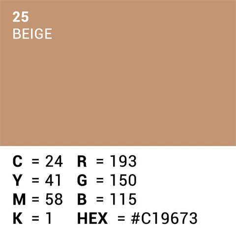 Superior Achtergrondpapier 25 Beige 2,72 x 11m - Afbeelding 5