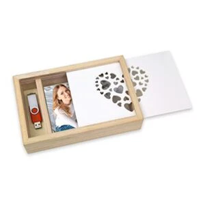 Alternative view of Zep CZ1257 Love Box Usb for photo 13x18 24,5x16x5 cm