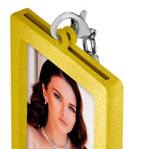 Alternative view of Zep Foto Sleutelhanger AA9G Gold 35x45 mm