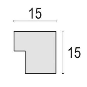 Alternative view of Zep HK368B Halle Brown 15x20 cm