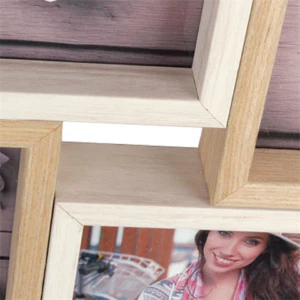 Alternative view of Zep Houten Collage Fotolijst TY013 Montreaux  voor 8 Foto's