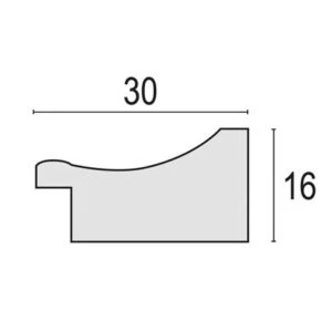 Alternative view of Zep TG234N Arles Natural 30x40 cm